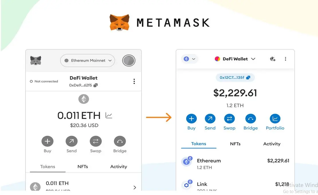 کیف پول Metamask