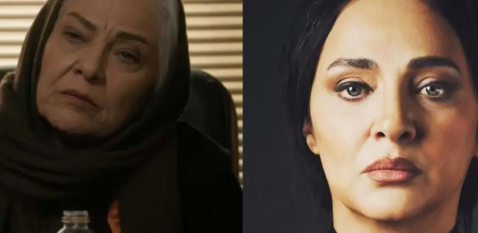 مهرو در کنار خواهرش رویا نونهالی
