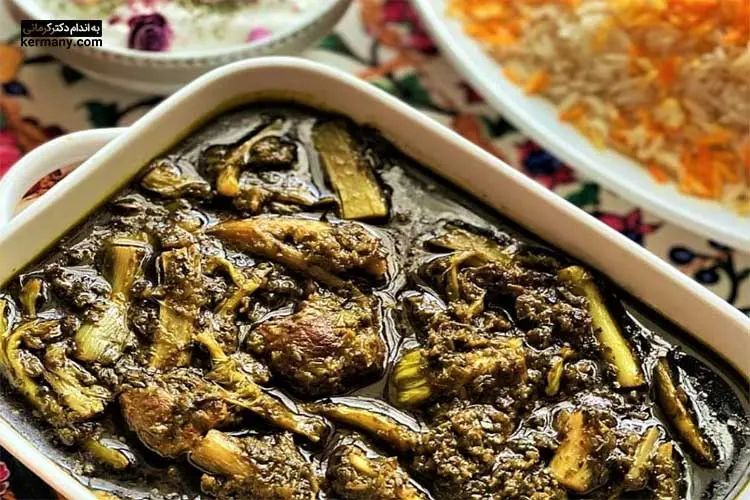 خورشت کنگر با گوشت