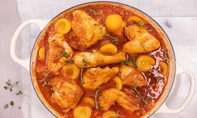 خورشت مرغ و زرد آلو