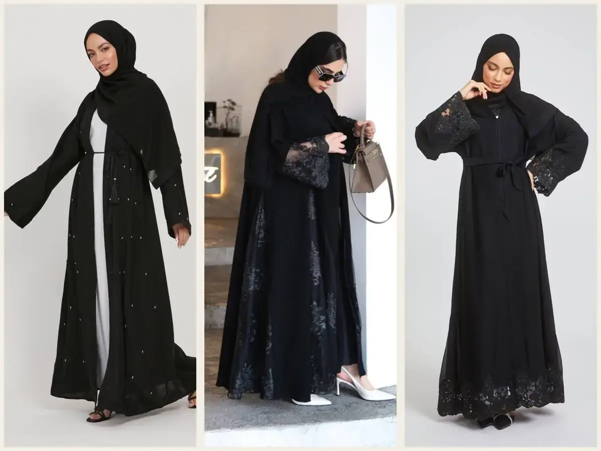 مانتوی عبایی برای محرم
