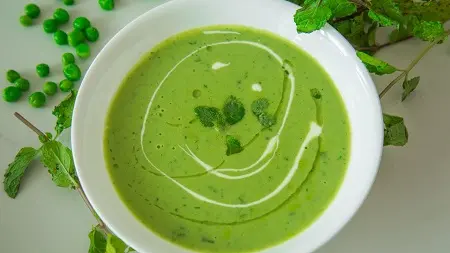 سوپ نخود سبز