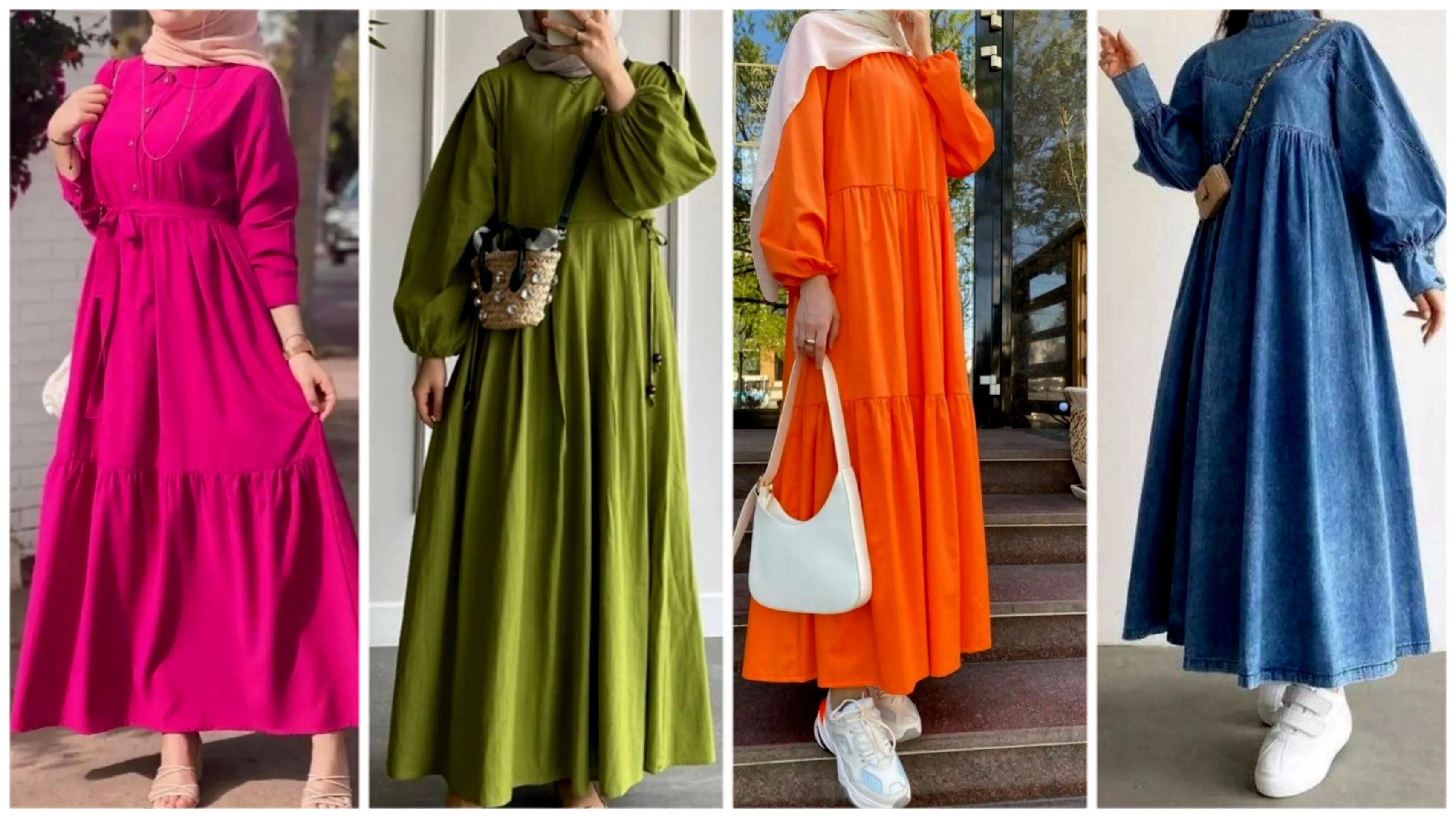 خنک ترین پارچه ها برای پیراهن ساحلی بهاری و تابستانی + ایده دوخت
