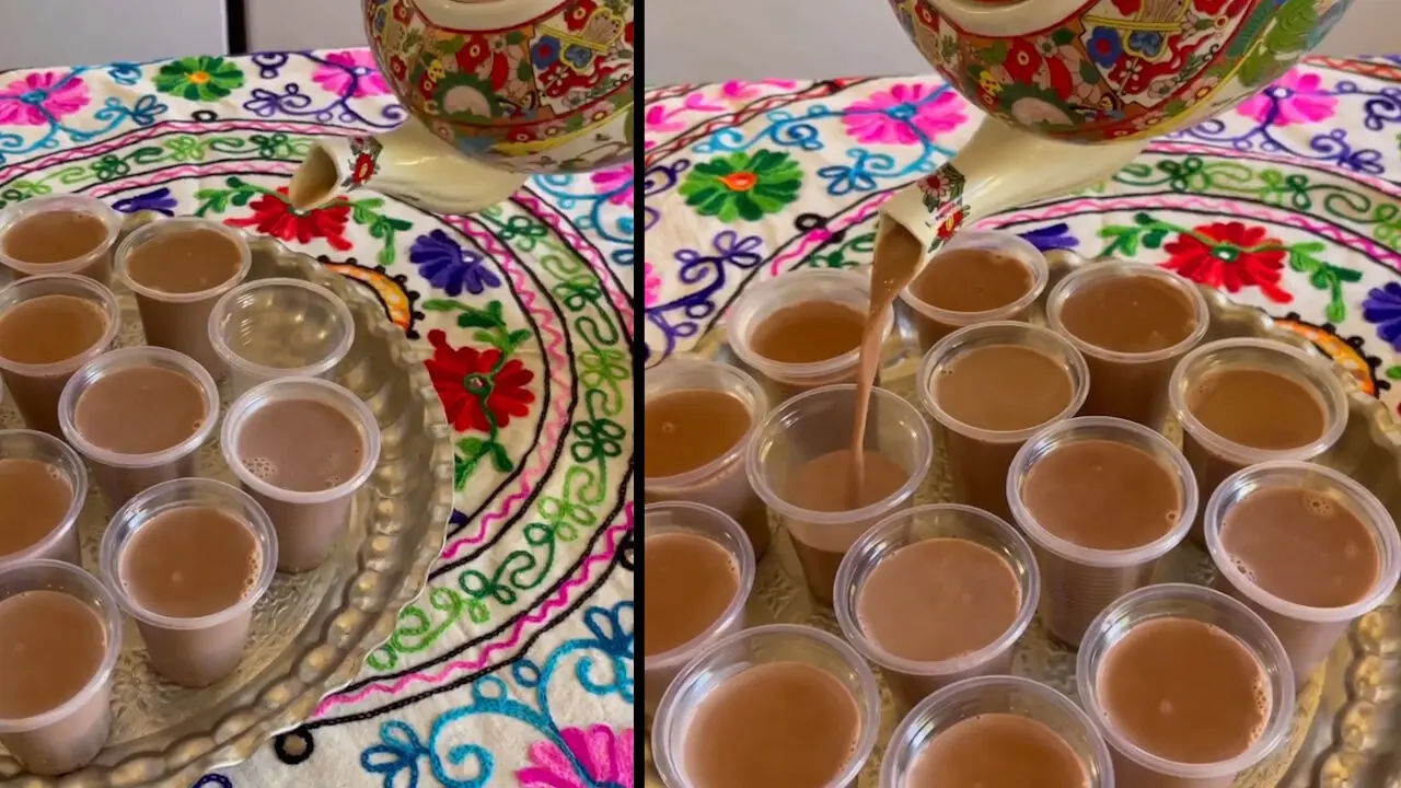 شیر کاکائو نذری محرم برای 100 نفر + طرز تهیه