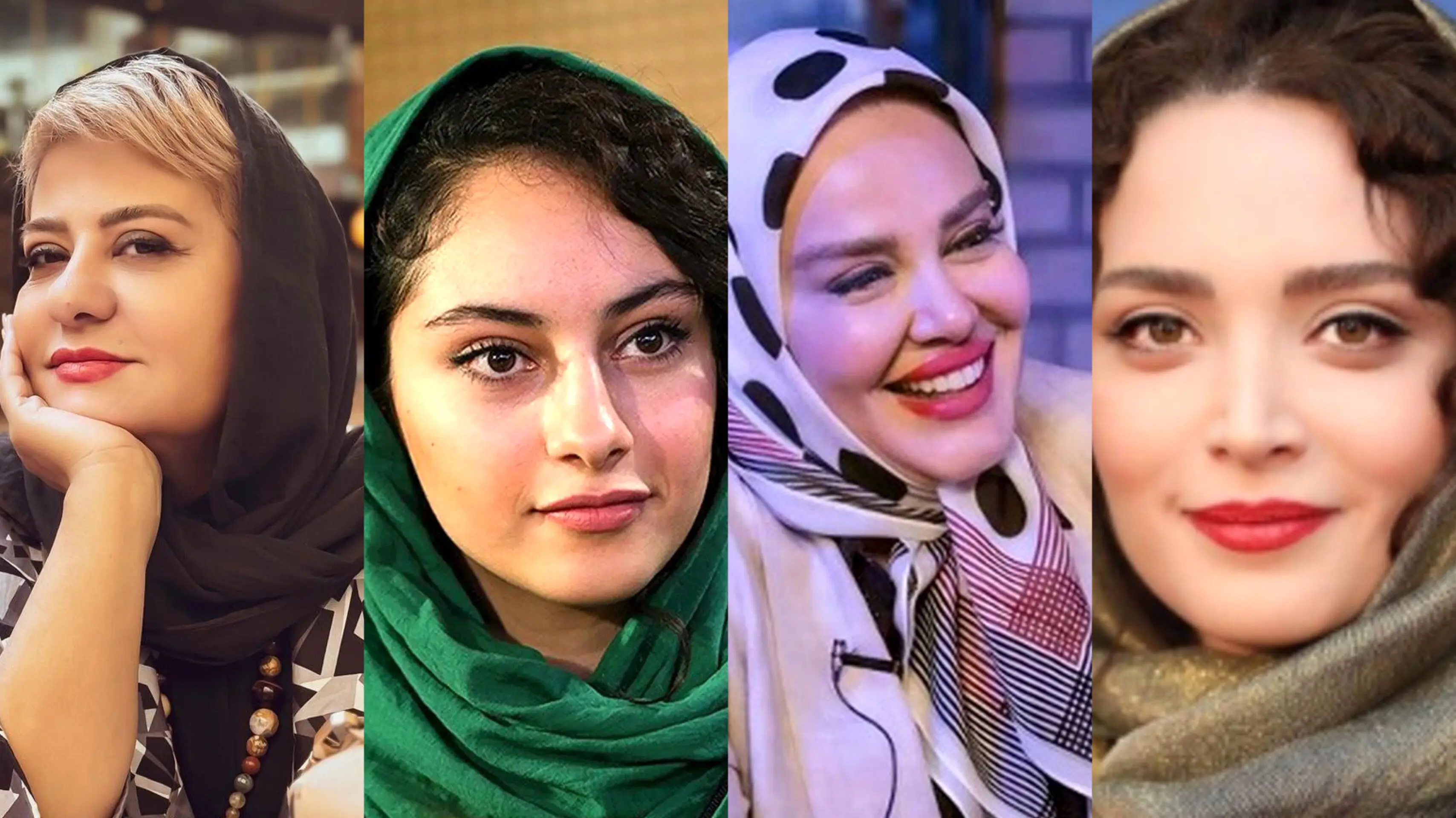۶ سلبریتی زن ایرانی که در سال 1402 چهرشون زیر و رو شد! 