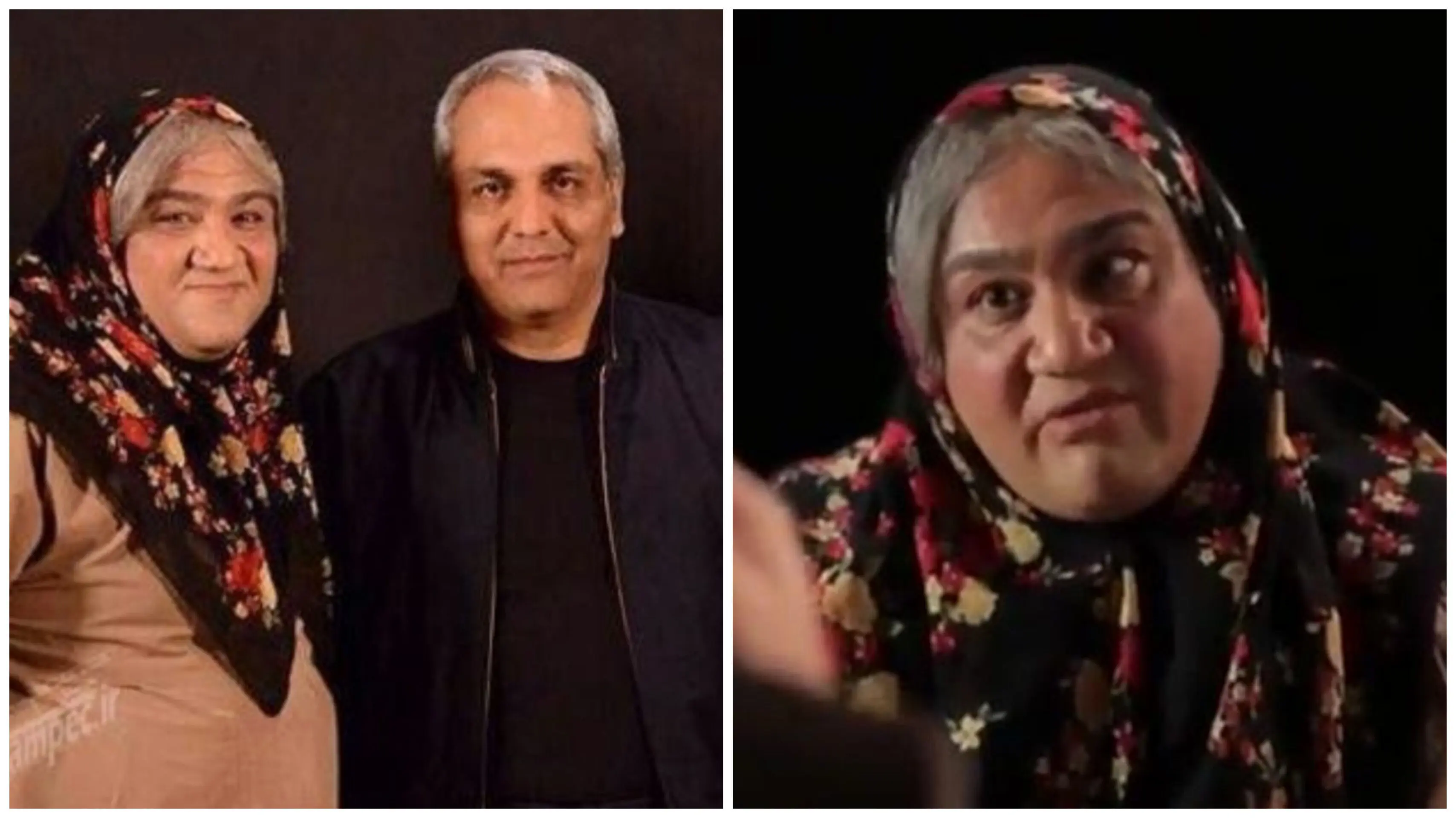 ویدیو مهران غفوریان در نقش «مادر یک زندانی»؛ 100 بار ضبط شد!