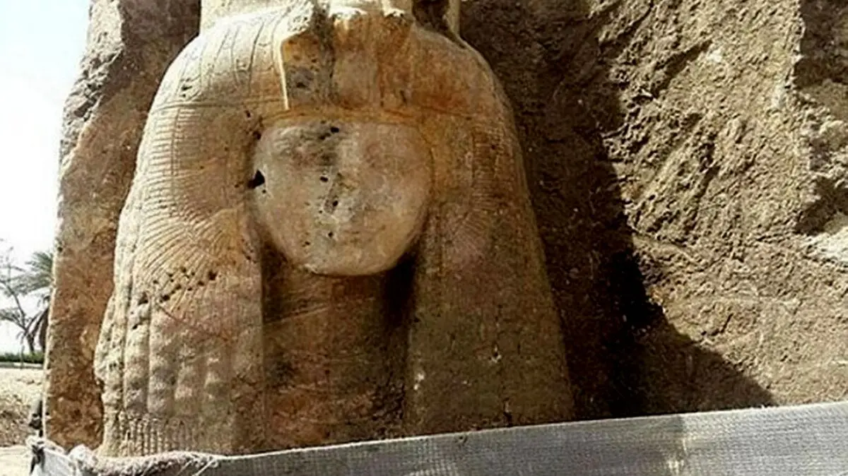 بازسازی چهره مادربزرگ فرعون