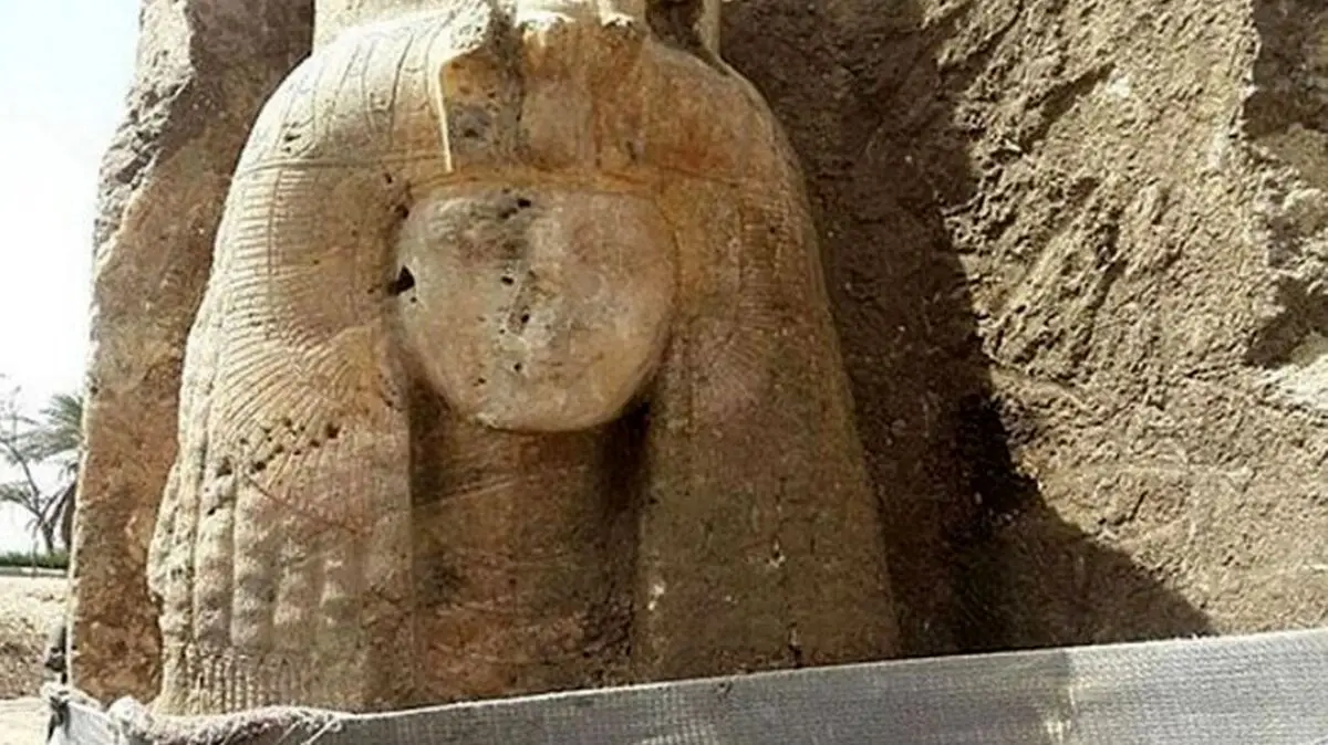 بازسازی چهره مادربزرگ فرعون