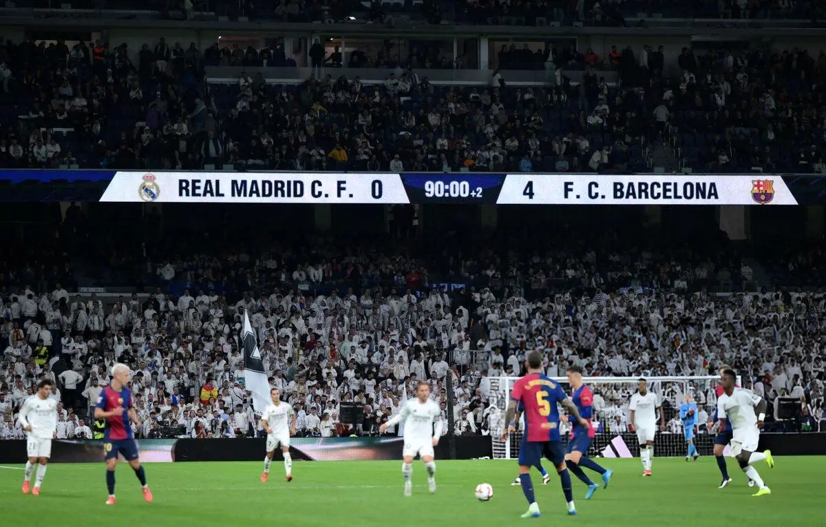 (ویدیو) خلاصه بازی رئال مادرید و بارسلونا 4 آبان 1404