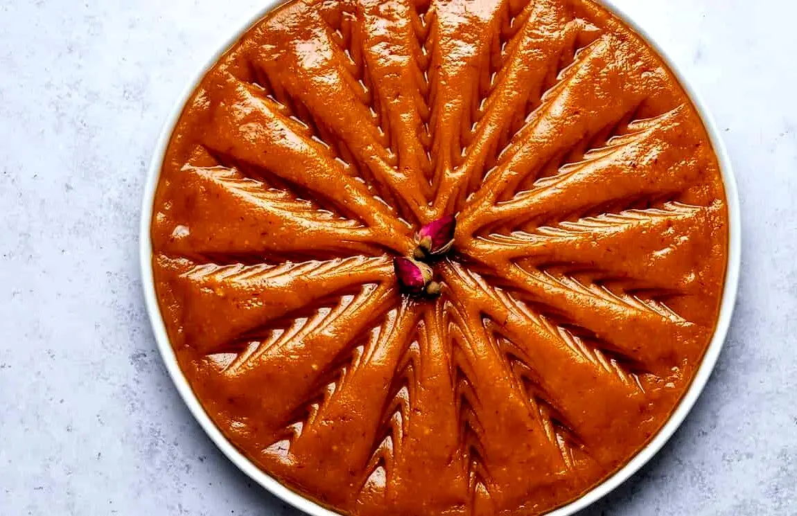 طرز تهیه حلوا نذری برای 50 تا 100 نفر + ایده برای تزیین