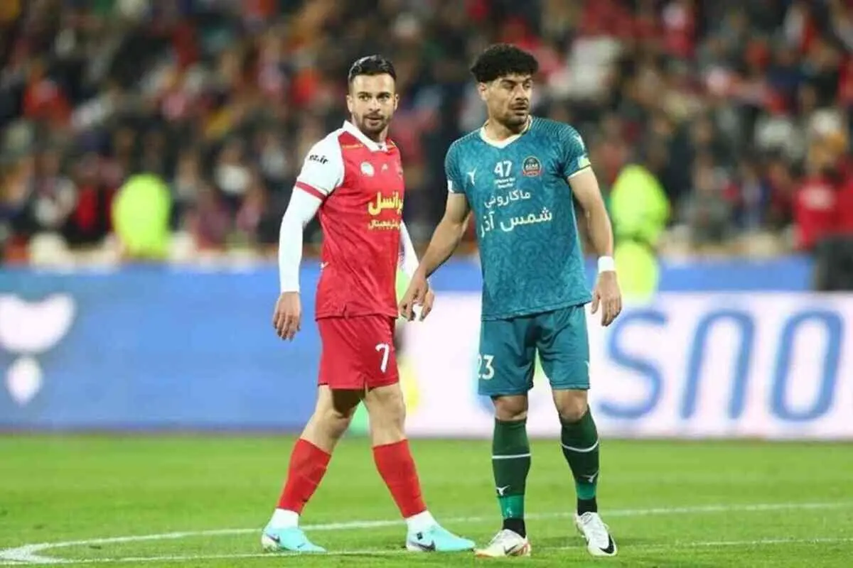 خلاصه بازی فوتبال پرسپولیس و شمس آذر قزوین 7 آذر 1404