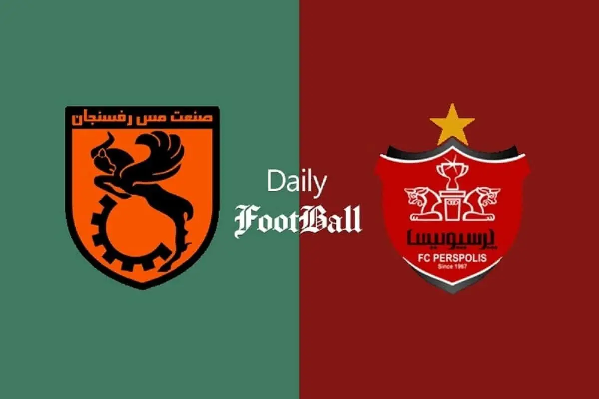 خلاصه بازی پرسپولیس و مس رفسنجان 5 دی 1404