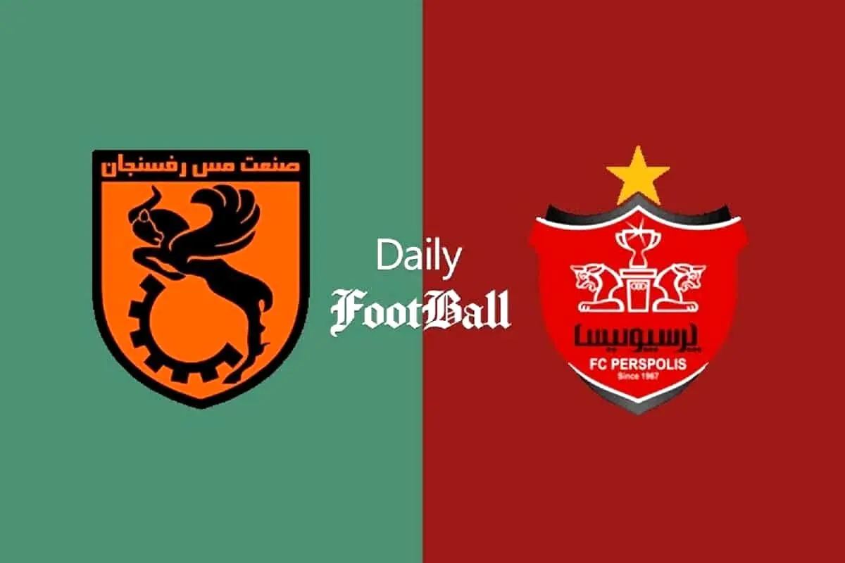 خلاصه بازی پرسپولیس و مس رفسنجان 5 دی 1404