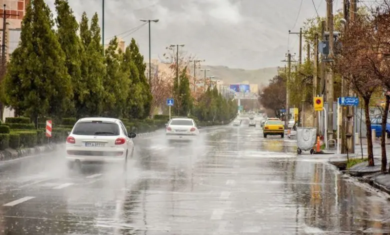  آغاز بارندگی در 18 استان کشور از امروز 30 آذر