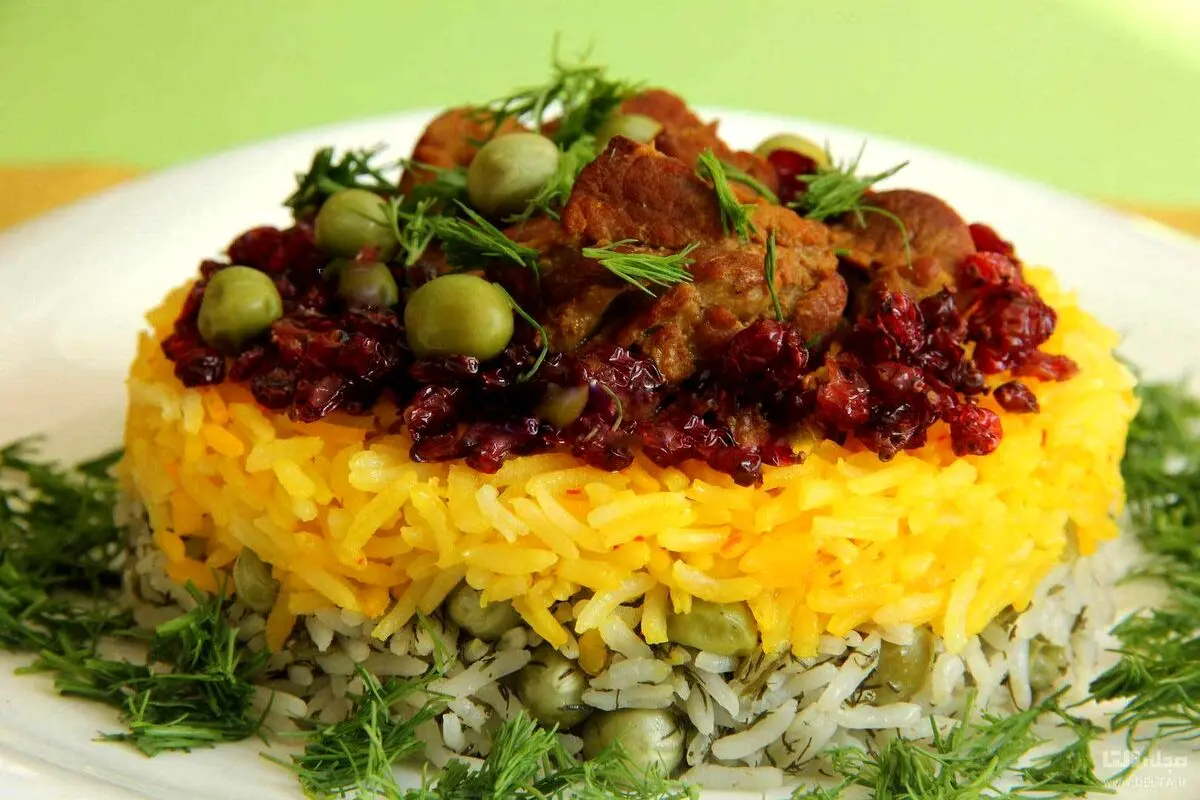 پلو نخودفرنگی
