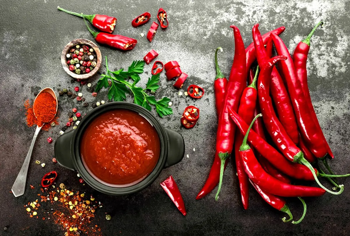 طرز تهیه سس تند