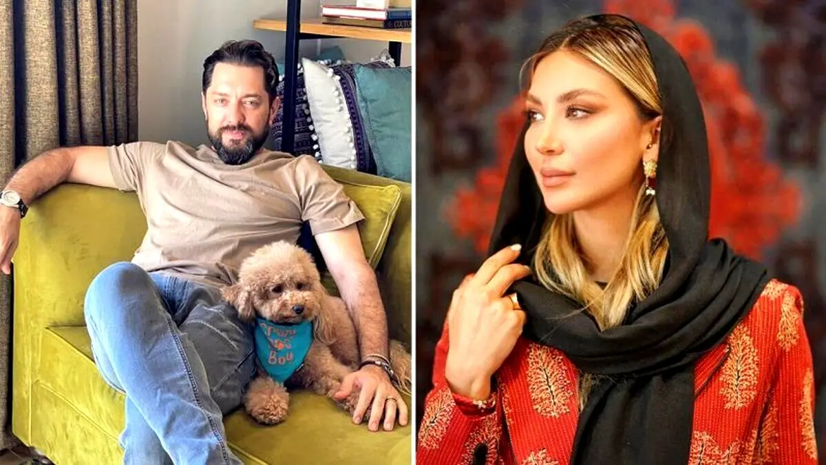 شلوار گل گلی زن بهرام رادان وسط خونه تاریخی جلب توجه کرد + تصویر