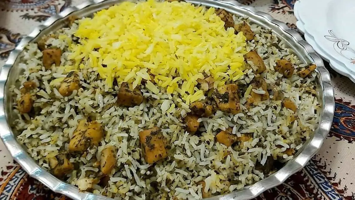 گشنیز پلو