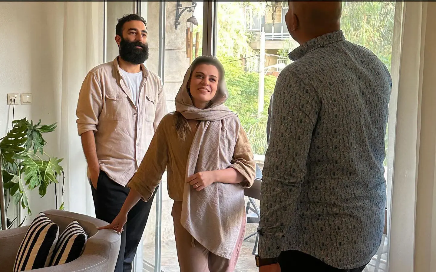 دیزاین جذاب خونه زوج جدید سینما؛ شیدا خلیق و کیوان ساکت اف + عکس 