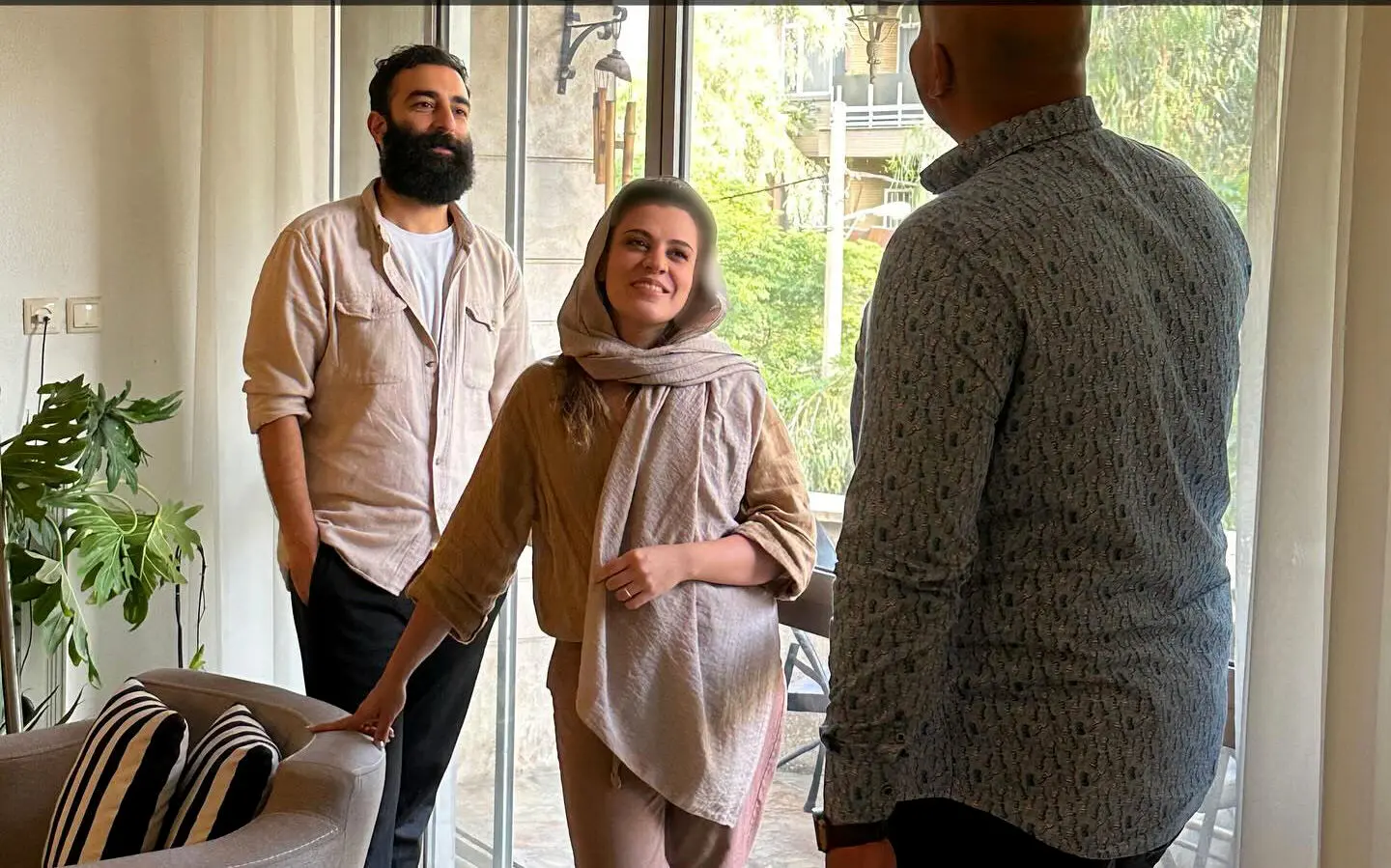 دیزاین جذاب خونه زوج جدید سینما؛ شیدا خلیق و کیوان ساکت اف + عکس 