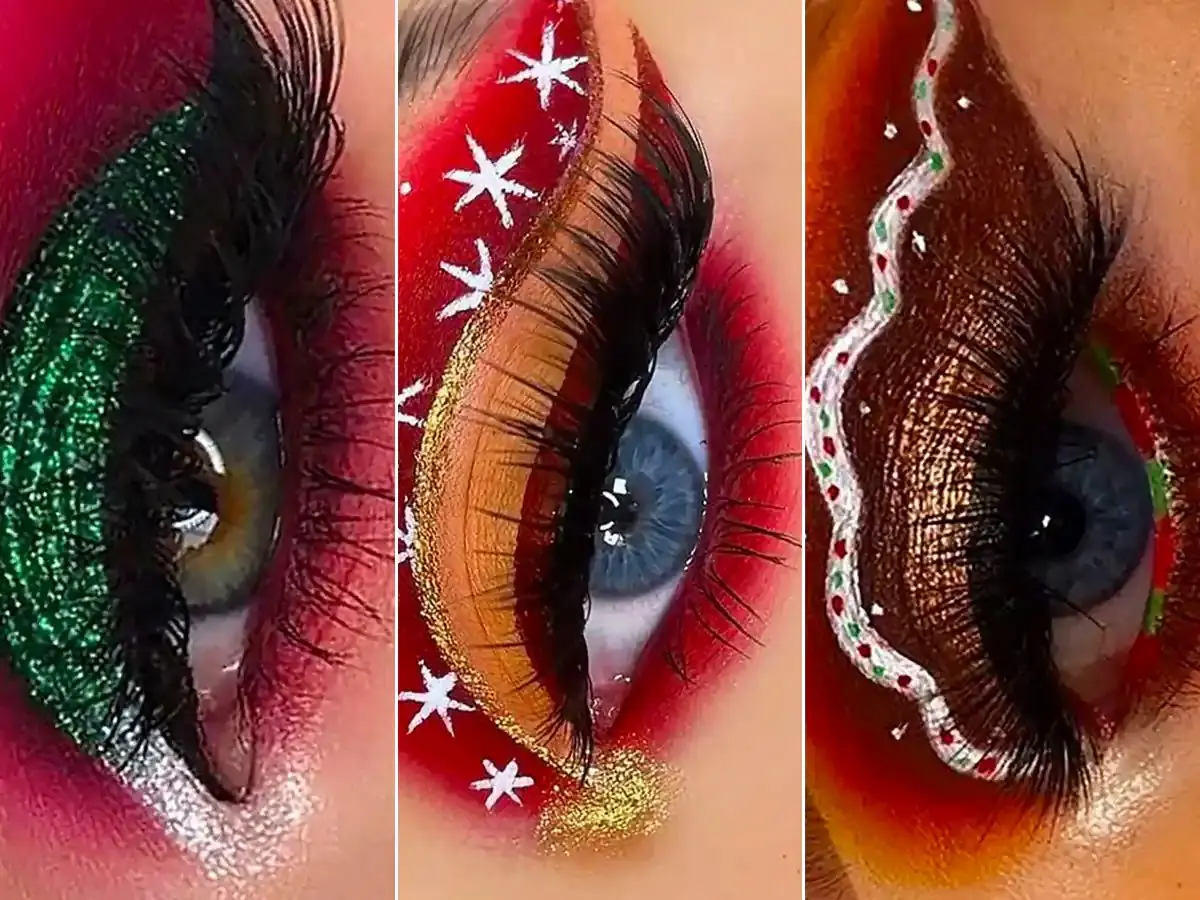 میکاپ کریسمسی