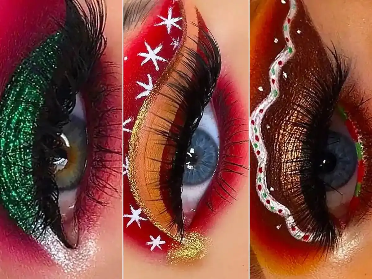 میکاپ کریسمسی