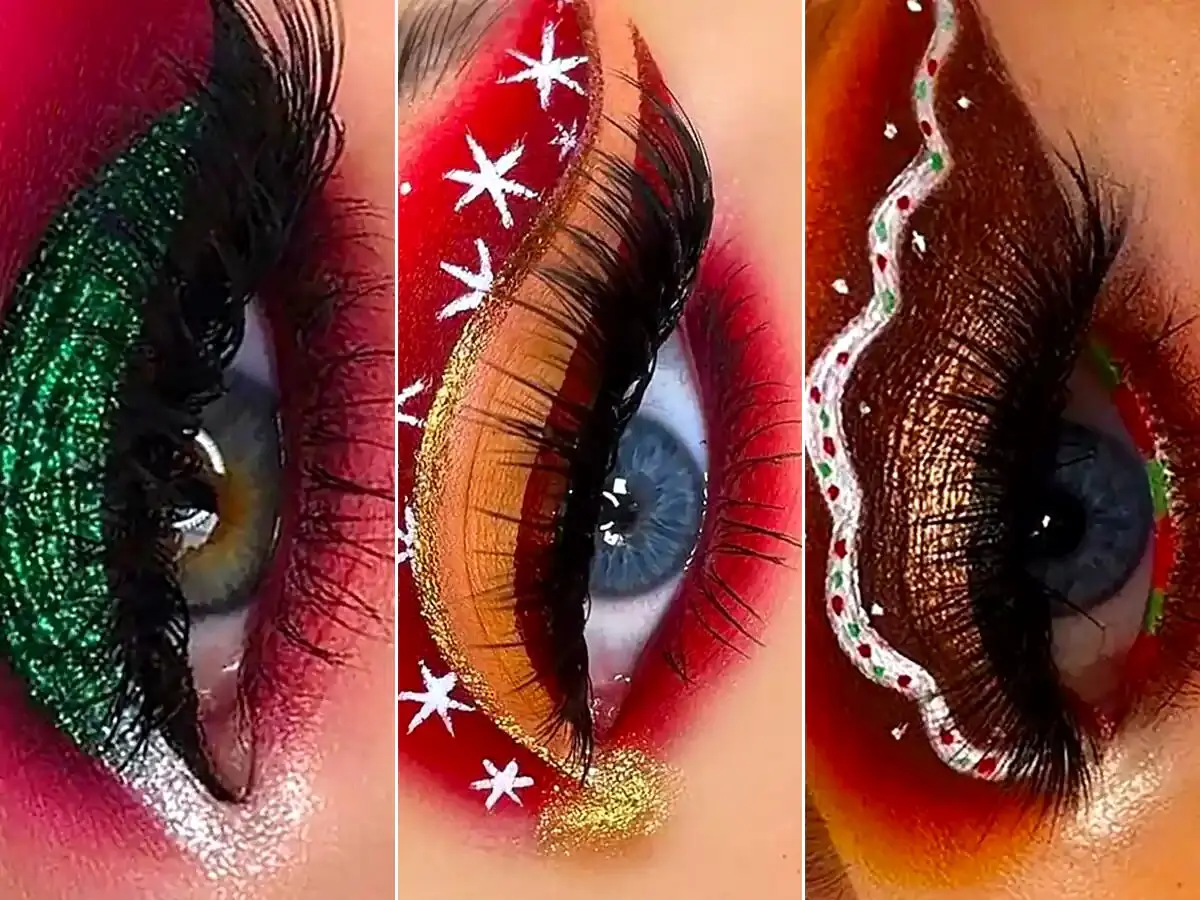 میکاپ کریسمسی