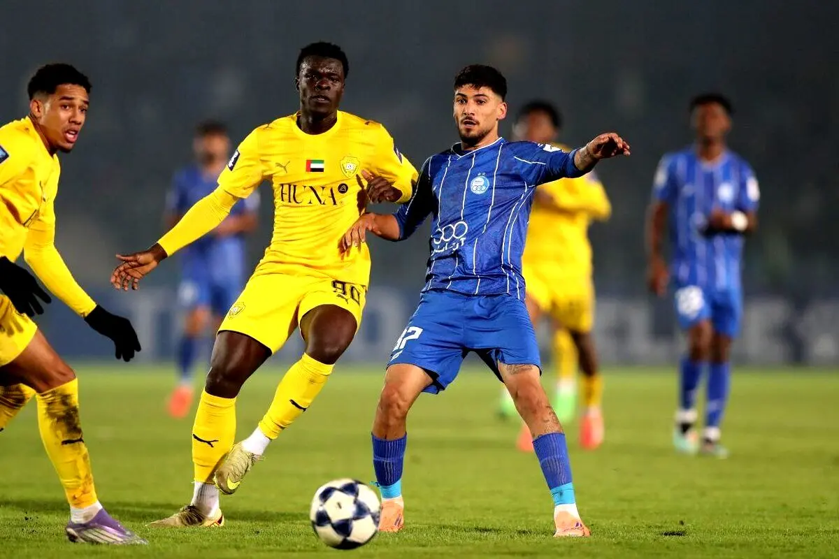 خلاصه بازی استقلال و الوصل امارات 5 آذر 1404