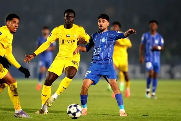 خلاصه بازی استقلال و الوصل امارات 5 آذر 1404