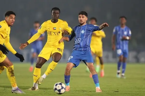 خلاصه بازی استقلال و الوصل امارات 5 آذر 1404