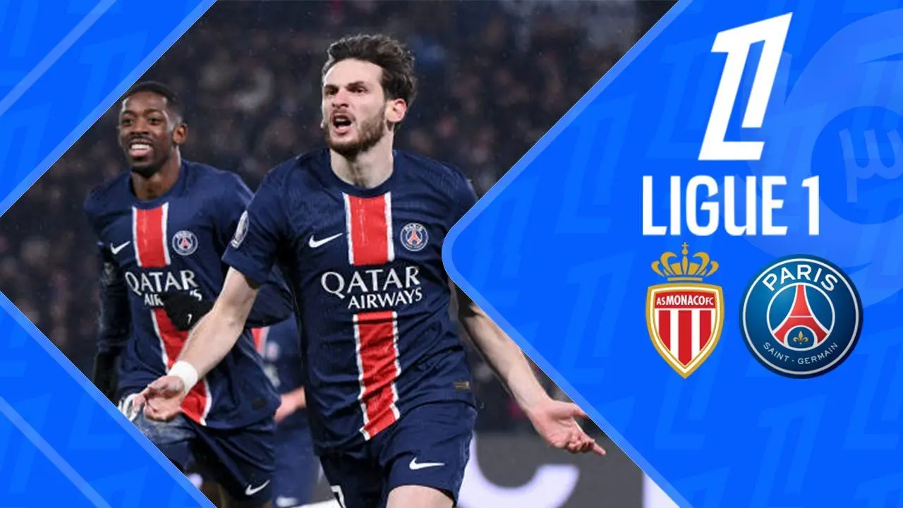 خلاصه بازی موناکو و پاری سن ژرمن 28 بهمن 1404