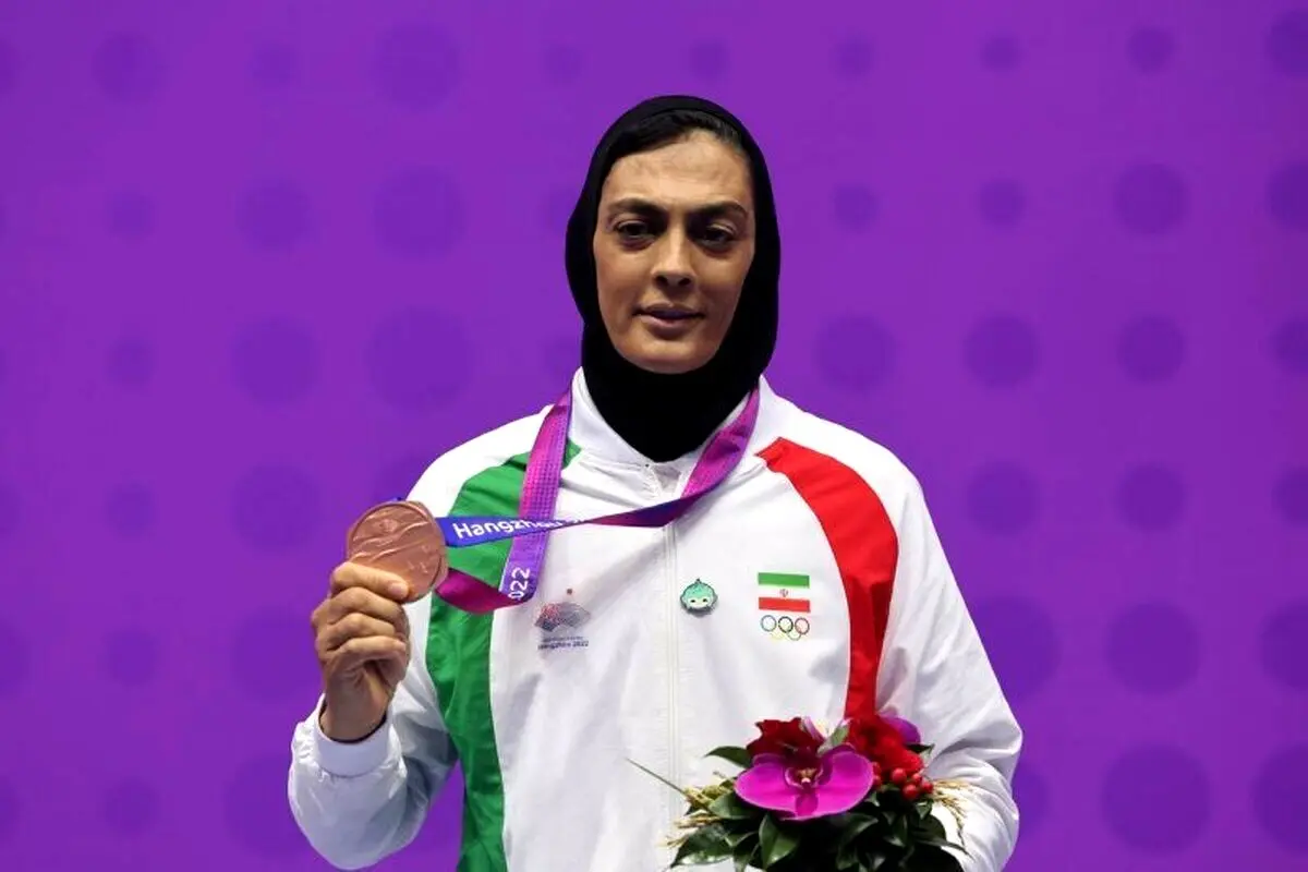 (ویدیو) شهربانو منصوریان در حال کار در ساختمان نیمه کاره شکار شد! 