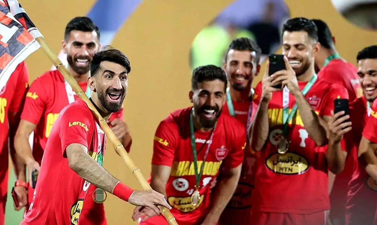 تقلید بازیکن معروف پرسپولیس از علی بیرو و زنش! + عکس 