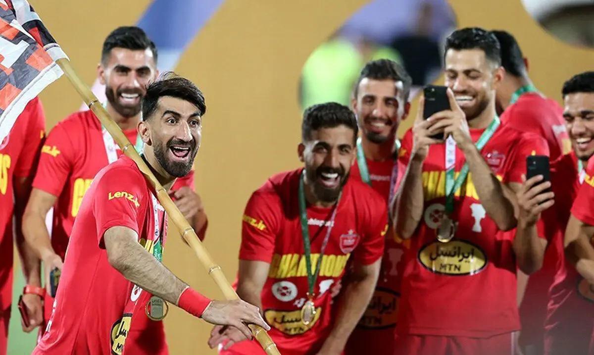 تقلید بازیکن معروف پرسپولیس از علی بیرو و زنش! + عکس 