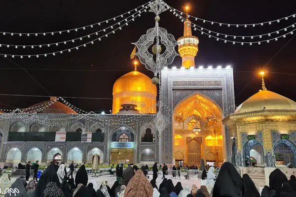 (ویدیو) اتفاق عجیب: تاریک شدن آسمان حرم امام رضا ساعت 3 بعد از ظهر 