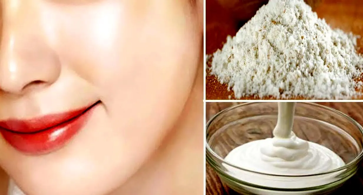معجزه ماسک صورت برنج برای رفع چین و چروک صورت | پوستی جوان و شاداب با ماسک صورت برنج 