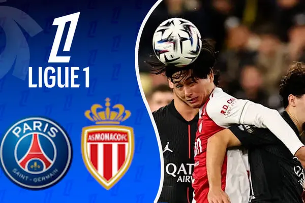 خلاصه بازی فوتبال موناکو و پاری سن ژرمن 8 آذر 1404