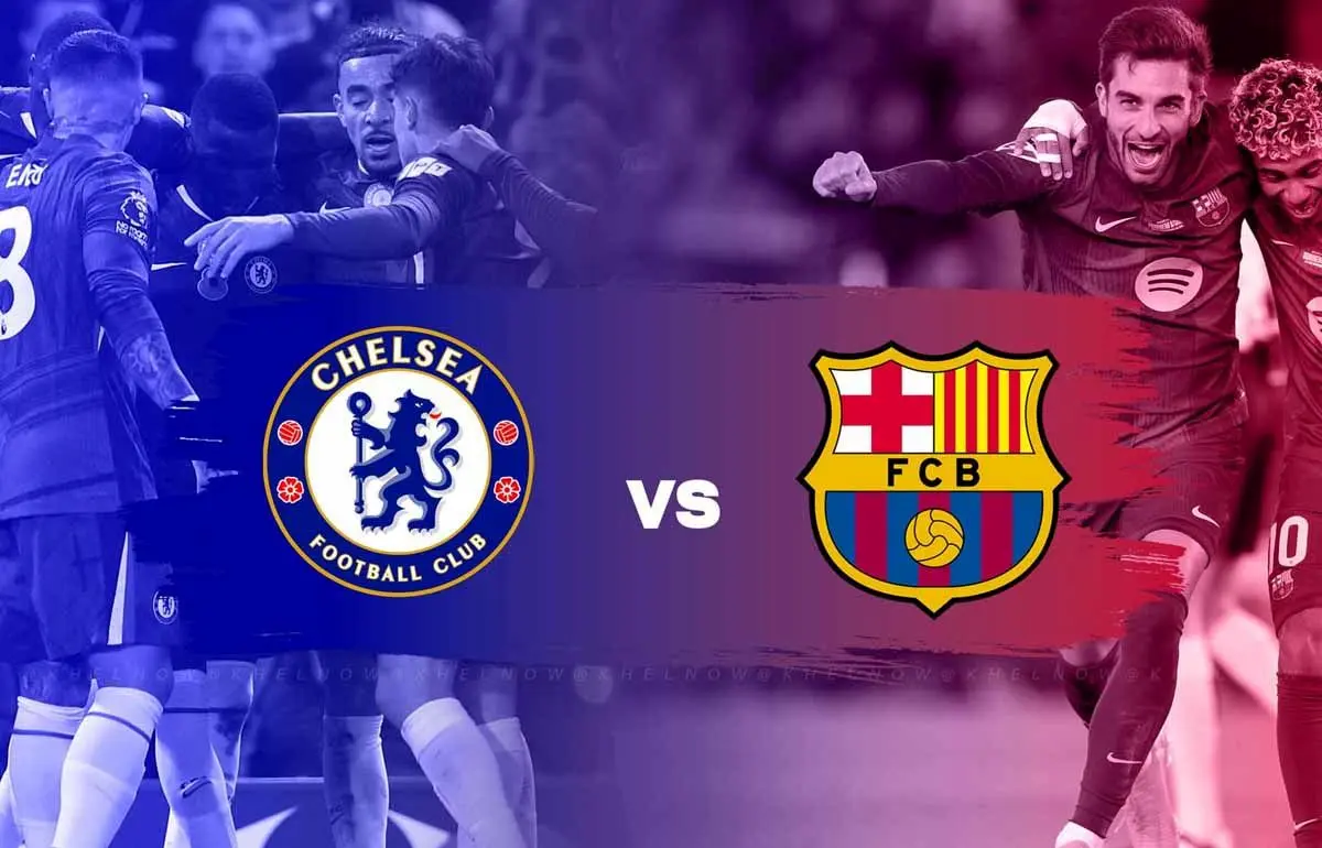 خلاصه بازی فوتبال چلسی و بارسلونا 4 آذر 1404