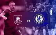 خلاصه بازی فوتبال برنلی و چلسی 1 آذر 1404