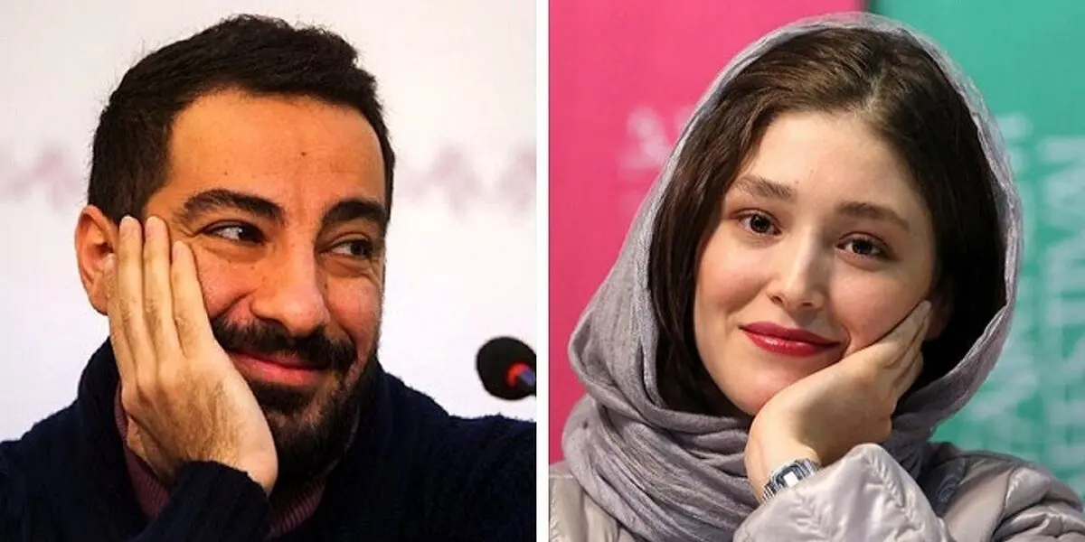 عاشقانه ترین عکس امروز: نوید محمدزاده و فرشته حسینی در پشت صحنه جنگل آسفالت