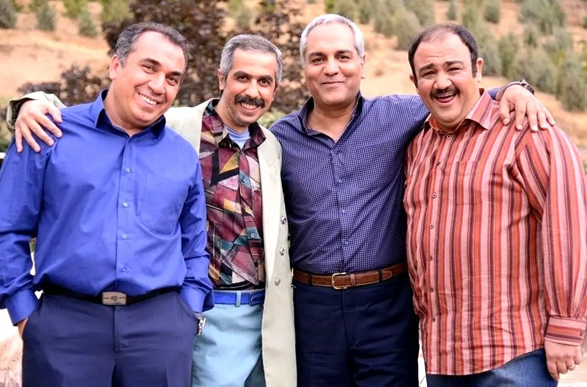 (ویدیو) تعریف خنده دار مهران مدیری از قوز بینی جواد رضویان!