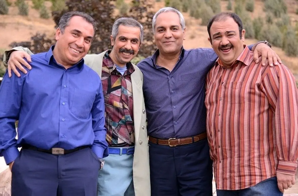 (ویدیو) تعریف خنده دار مهران مدیری از قوز بینی جواد رضویان!