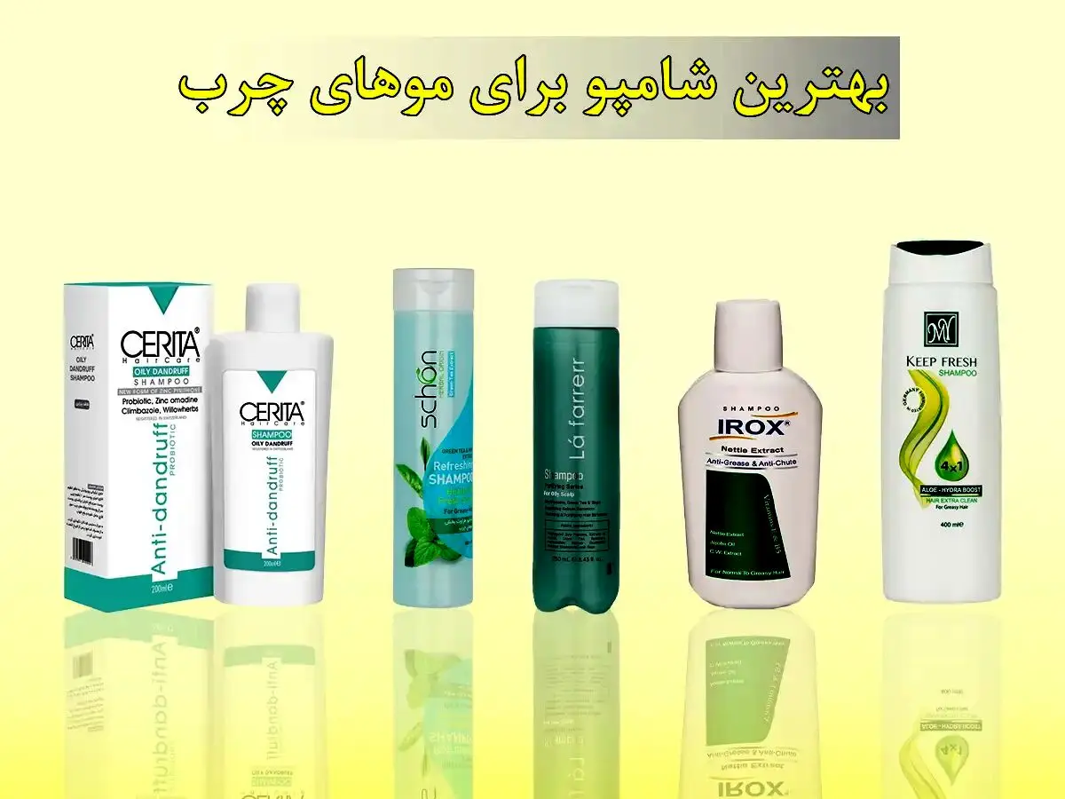 بهترین شامپو برای موهای چرب در سال 1404 + راهنمای کامل