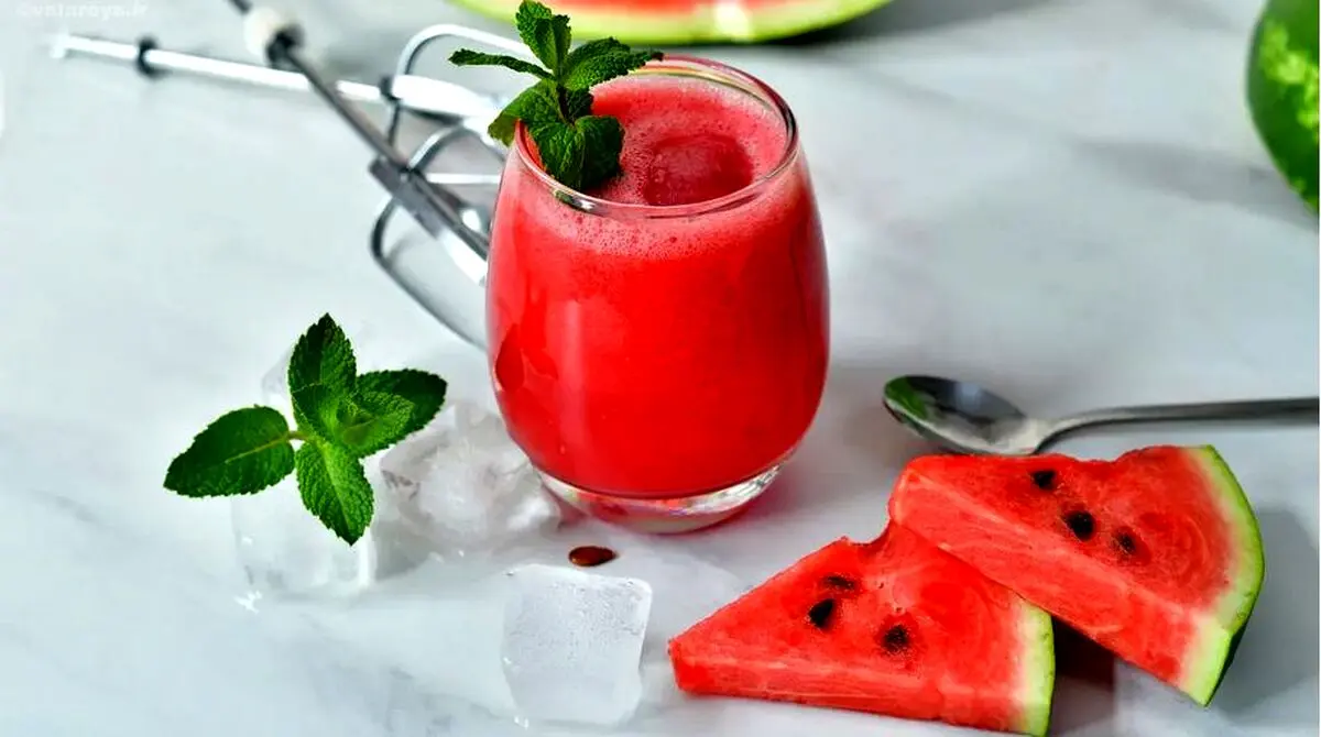نوشیدنی هندوانه برای شب یلدا