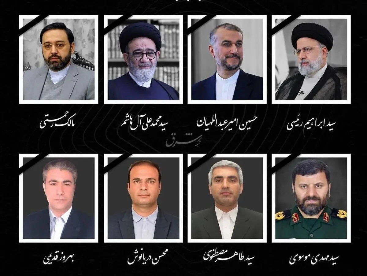 خلبانان همراه رئیس جمهور