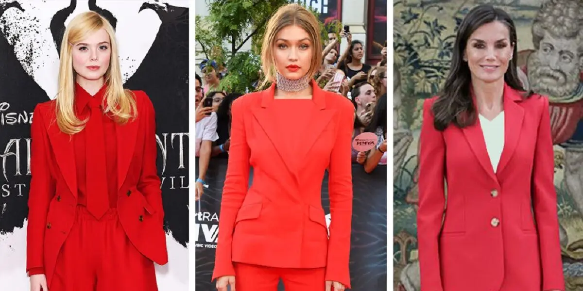 شیک ترین کت و شلوارهای قرمز رو این سلبریتی ها پوشیدند و دلبری کردند!