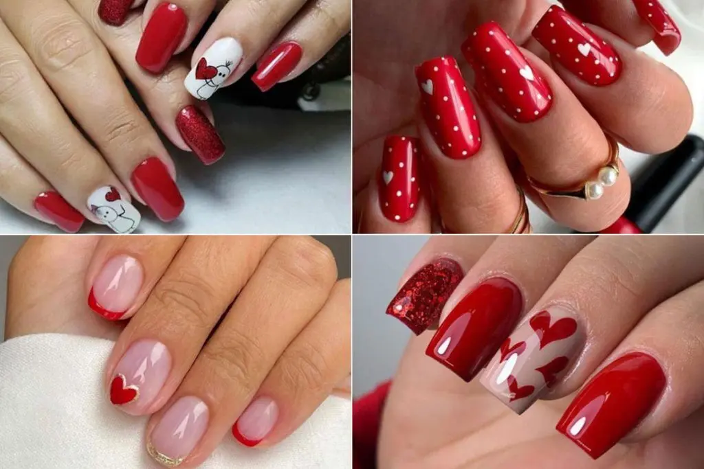 10 مدل ناخن ولنتاینی برای ساختن یه روز عاشقانه + عکس 