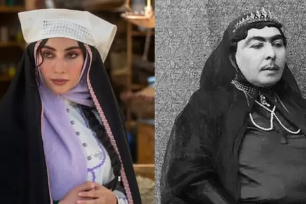 تحلیل لباس و آرایش بازیگران سریال بامداد خمار؛ نگاهی به استایل قجری + عکس